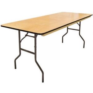 Folding Table, Plywood, 8-Ft. x 30-In.