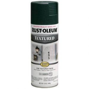 Stops Rust Textured Spray Paint, Forest Green, 12-oz.