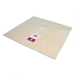 Craft Plywood, 3/8 x 6 x 12 In.
