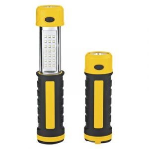 21-LED 2-In-1 Work Light/Flashlight, Battery-Operated