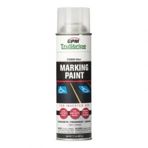 Inverted Aerosol Marking Paint, Clear, 17 oz.