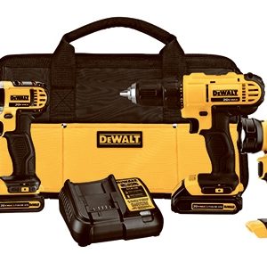 3-Pc. Cordless Drill/Driver Combo Kit, 20-Volt Max, (2) Batteries