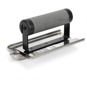 Masonry Groover, Stainless Steel, 6 x 3 In.