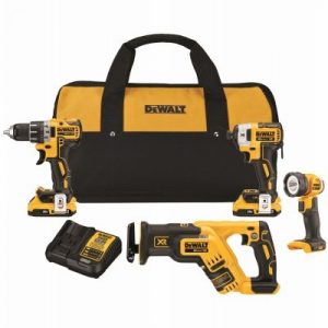 Max XR Combo Kit, 20-Volt, 4 Tools