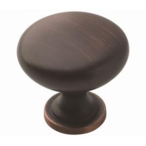 Edona Cabinet Knob, Oil-Rubbed Bronze, 1-1/4 In., 10-Pk.