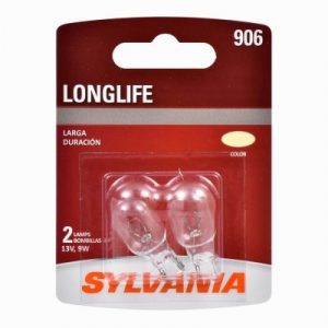 906 Long Life Miniature Clear Bulb, 906LL BP2, 2-Pk.