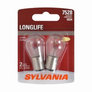 7528 Long Life Miniature Clear Bulb, 7528LL BP2, 2-Pk.