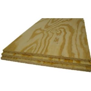 Southern Yellow Pine Plywood Panel, BC Grade, 3/4 (23/32)-In. x 2 x 4-Ft.