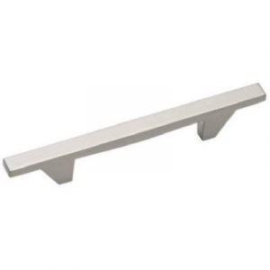 Nickel Contemporary Cabinet Pull, 96mm